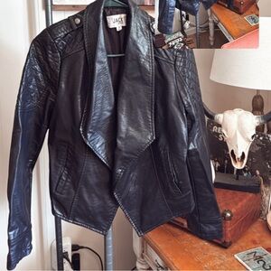 Jack by BB Dakota Black Leather Jacket